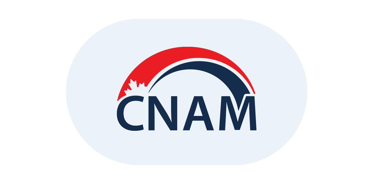 CNAM logo.