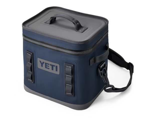 YETI soft cooler.